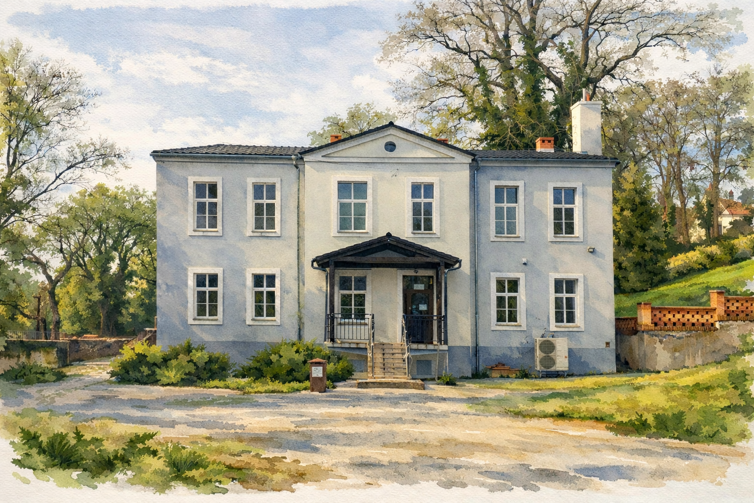 Malowniczy dworek NeuroCare w Siedlisku